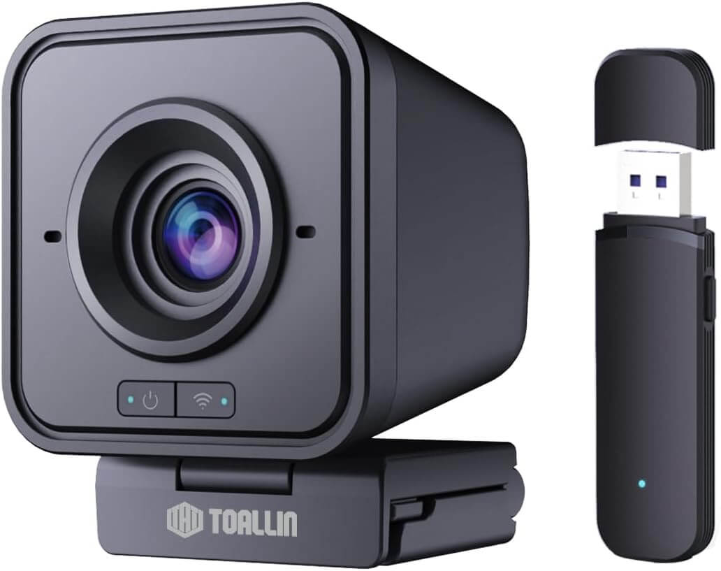 TOALLIN 1080P Wireless Webcam