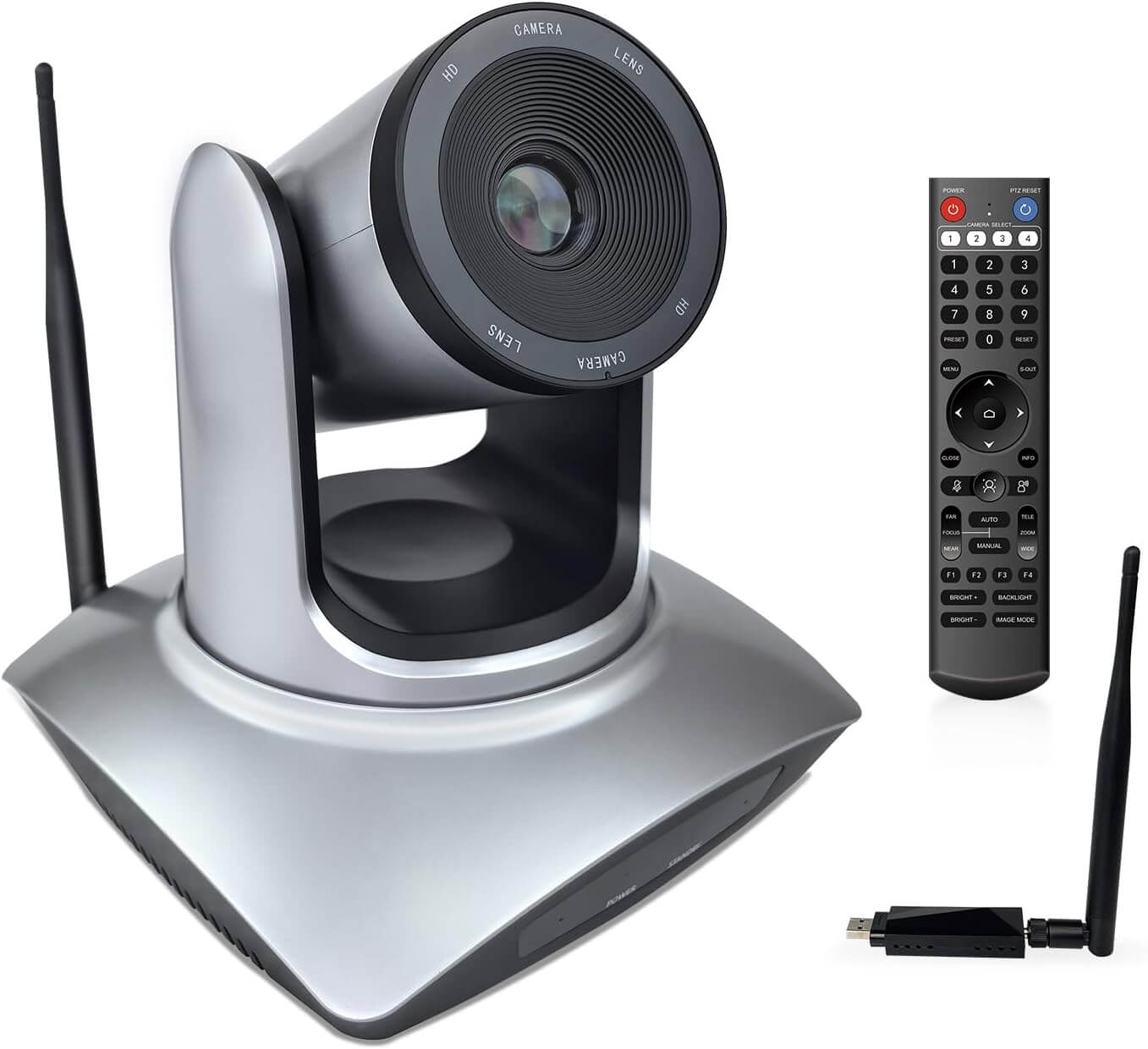 TOALLIN Wireless PTZ Camera (3X Optical Zoom)